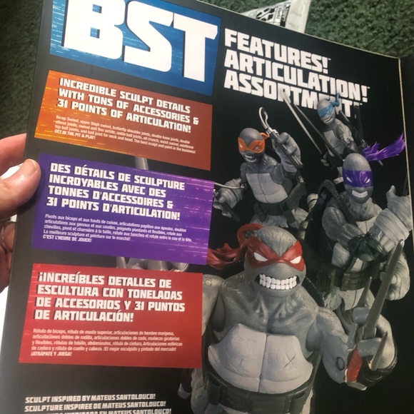 TEENAGE MUTANT NINJA TURTLES 4 FIGURE PACK NEW - Picture 3 of 8